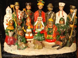 М. Ковальчук (1934–1992). Давні персонажі новорічного свята «Маланка» - artmuseum.org.ua - artmuseum.org.ua